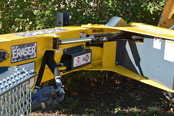 Dual swing arm cylinders on an HGS60R