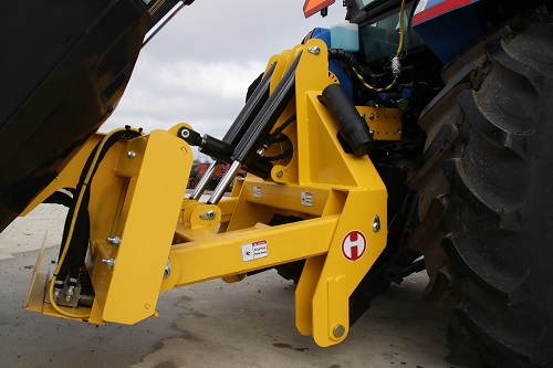 3 point hitch adaptor for tree spade